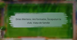 Dries Mertens: Ani formativi, Începuturi la club, Viața de familie