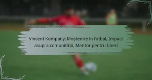 Vincent Kompany: Moștenire în fotbal, Impact asupra comunității, Mentor pentru tineri